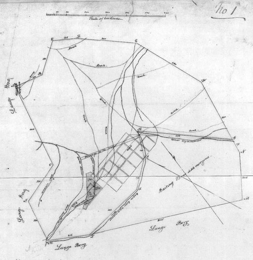 1854 map of Montagu